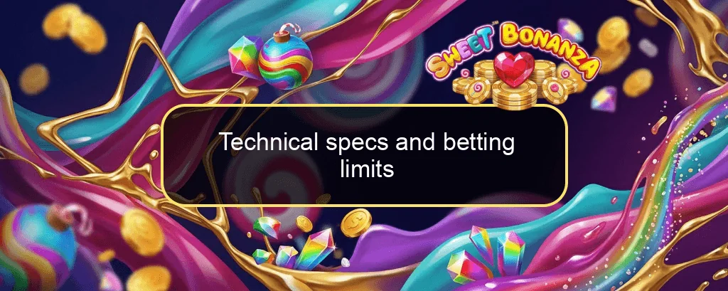 Technical specs and betting limits Technical specs and betting limits